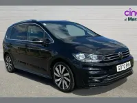 Used VW Touran R-line 150 HP (110 kW) 2020 Black MPV