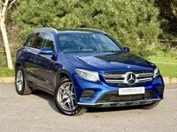 Used Mercedes GLC250 AMG line 2017 Blue SUV