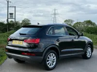 Używany Audi Q3 2014 Czarny SUV
