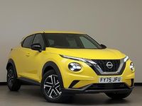 New Nissan Juke N-Connecta 114 HP (83 kW) 2025 Yellow SUV