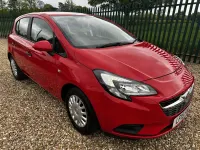Used Vauxhall Corsa 70 HP (51 kW) 2015 Red Hatchback