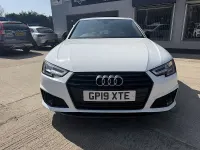Used Audi A4 Black Edition 245 HP (180 kW) 2019 White Sedan