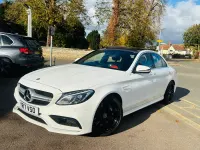 Used Mercedes C63 AMG Premium 2017 White Sedan