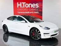 Used Tesla Model 3 Performance 461 kW (627 HP) 2020 White Sedan