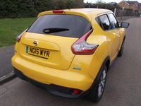 Used Nissan Juke Tekna 2015 Yellow SUV