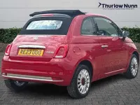 Used Fiat 500C Red 69 HP (50 kW) 2022 Red Cabriolet