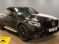 Used Mercedes GLC250 AMG line 2017 Black Coupe