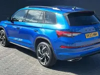 Used Skoda Kodiaq vRS 241 HP (177 kW) 2023 Blue SUV