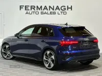 Used Audi A3 S-Line 150 HP (110 kW) 2024 Blue Hatchback