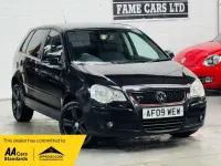 Used VW Polo Match 80 HP (58 kW) 2009 Black Hatchback