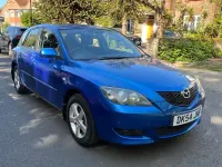 Used Mazda 3 103 HP (75 kW) 2004 Blue Hatchback