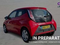 Used Toyota Aygo X-play 69 HP (50 kW) 2017 Red Hatchback