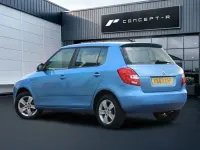 Used Skoda Fabia SE 2014 Blue Hatchback