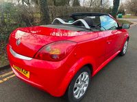 Used Vauxhall Tigra 2009 Red Cabriolet