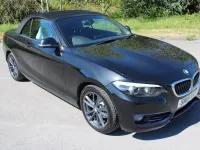 Used BMW 218 Sport Line 147 HP (108 kW) 2019 Black Cabriolet