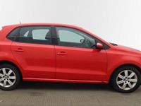Used VW Polo Match 85 HP (62 kW) 2012 Red Hatchback