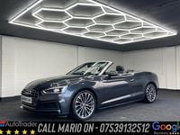 Used Audi A5 Cabriolet S-Line 190 HP (139 kW) 2018 Grey Cabriolet