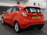 Used Ford Fiesta Zetec 2015 Red Hatchback