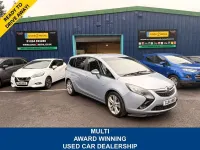 Used Vauxhall Zafira Tourer SRi 140 HP (102 kW) 2014 Silver MPV