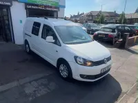 Used VW Caddy Maxi Startline 102 HP (75 kW) 2015 White MPV