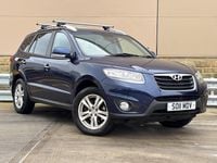 Used Hyundai Santa Fe Premium 2011 Blue SUV