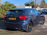 Used Mercedes A180 AMG line 2017 Blue Hatchback