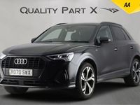 Used Audi Q3 S-Line 150 HP (110 kW) 2020 Black SUV