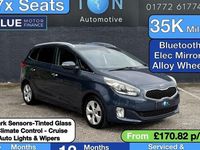 Used Kia Carens 134 HP (98 kW) 2014 Blue MPV