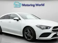 Used Mercedes CLA200 AMG Line Premium 163 HP (119 kW) 2022 White Coupe