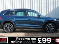 Used Skoda Kodiaq SE L 147 HP (108 kW) 2021 Blue SUV