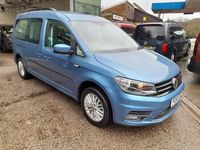 Used VW Caddy Maxi Life Life 102 HP (75 kW) 2018 Blue MPV