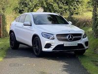 Used Mercedes GLC220 AMG line 2017 White Coupe