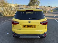 Used Ford Ecosport Titanium 125 HP (91 kW) 2016 Yellow SUV
