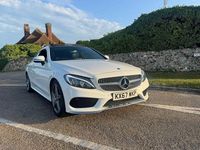 Used Mercedes C220 AMG Line Premium 2017 White Coupe