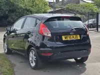 Used Ford Fiesta Zetec 2015 Black Hatchback