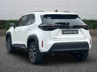 New Toyota Yaris Design 2025 White Hatchback