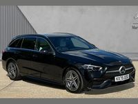 Used Mercedes C200 AMG line 200 HP (147 kW) 2025 Black Estate