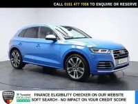 Used Audi SQ5 S-Line 347 HP (255 kW) 2020 Blue SUV