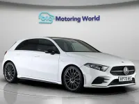 Begagnad Mercedes A150 Exclusive 150 HK (110 kW) 2021 Vit Halvkombi