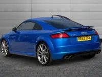 Used Audi TTS Black Edition 306 HP (225 kW) 2017 Ara blue Coupe