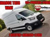 Used Ford Transit 130 HP (95 kW) 2023 White Van