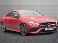 Used Mercedes CLA180 AMG Line Premium 136 HP (100 kW) 2023 Patagonia red Sedan