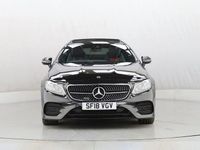 Used Mercedes E220 AMG Line Premium Plus 2018 Black Coupe