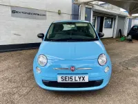 Used Fiat 500 Pop 69 HP (50 kW) 2015 Blue Hatchback