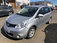 Używany Nissan Note Acenta 88 KM (64 kW) 2010 Srebrny Hatchback