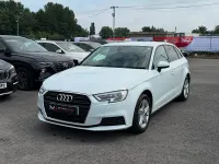 Used Audi A3 Sportback 150 HP (110 kW) 2019 White Hatchback