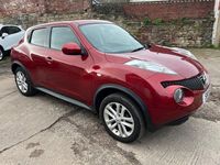 Begagnad Nissan Juke Acenta 2011 Röd SUV
