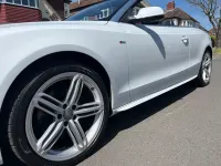 Used Audi A5 Cabriolet S-Line 2014 White Cabriolet