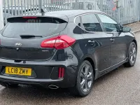 Used Kia Ceed GT-Line 134 HP (98 kW) 2018 Black Hatchback