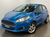 Used Ford Fiesta Zetec 2015 Blue Hatchback